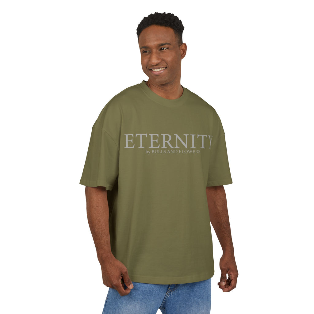 Eternity Minimal Logo T-Shirt | Monochrome Serif Typography