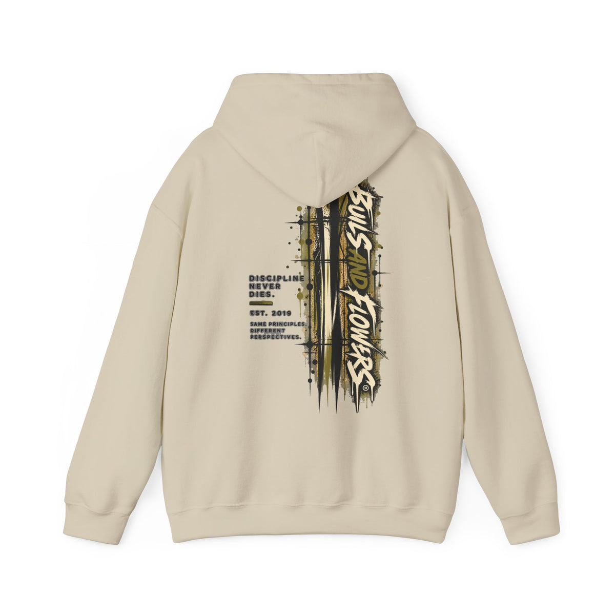 Distressed Compass Skull Hooded Sweatshirt | Grunge Nautical Graphic