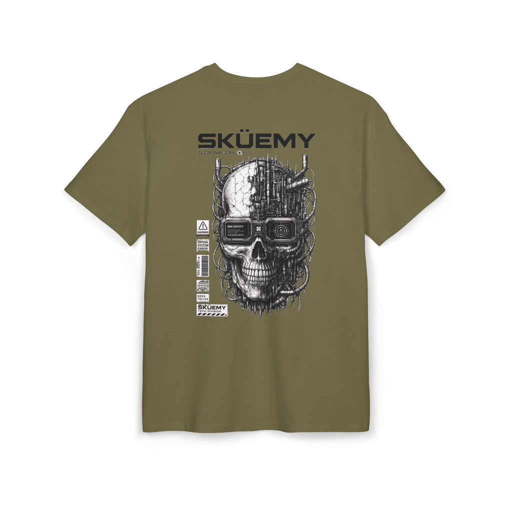 BaF Sküemy Cyber Skull Tee | Graphic Skull Techwear Shirt