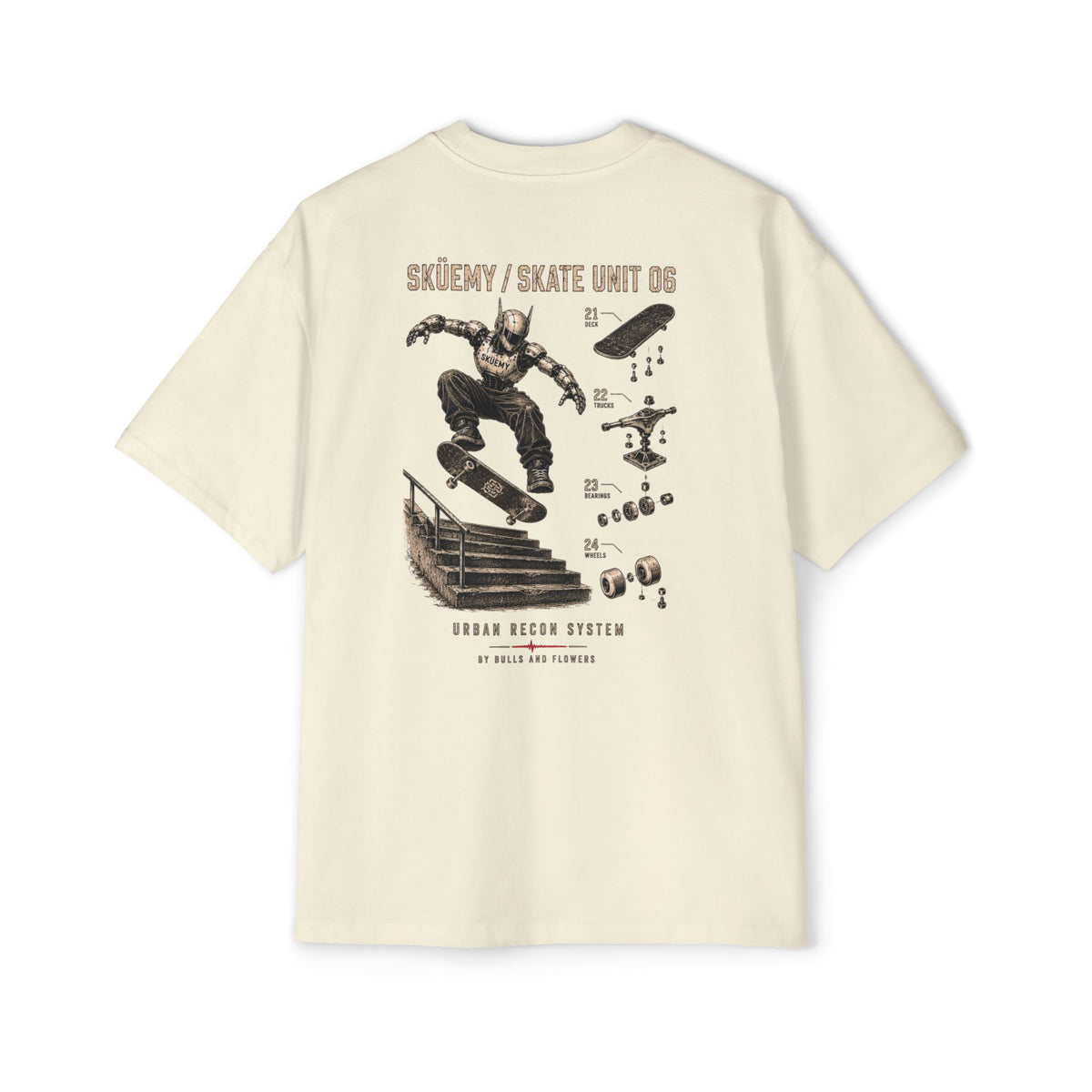 BaF SKÜEMY Unit-06 Oversize Skate Tee