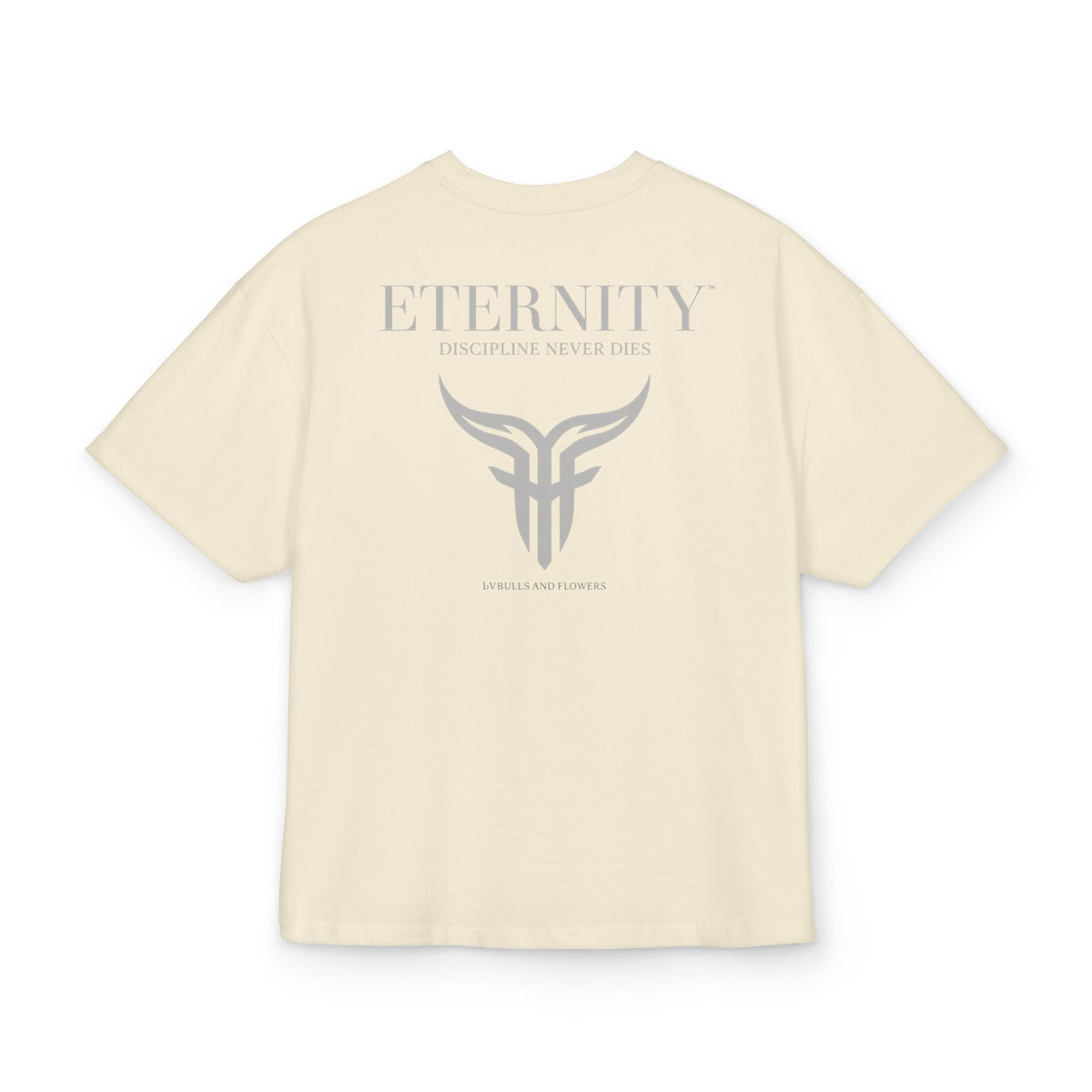 Eternity Minimal Logo T-Shirt | Monochrome Serif Typography