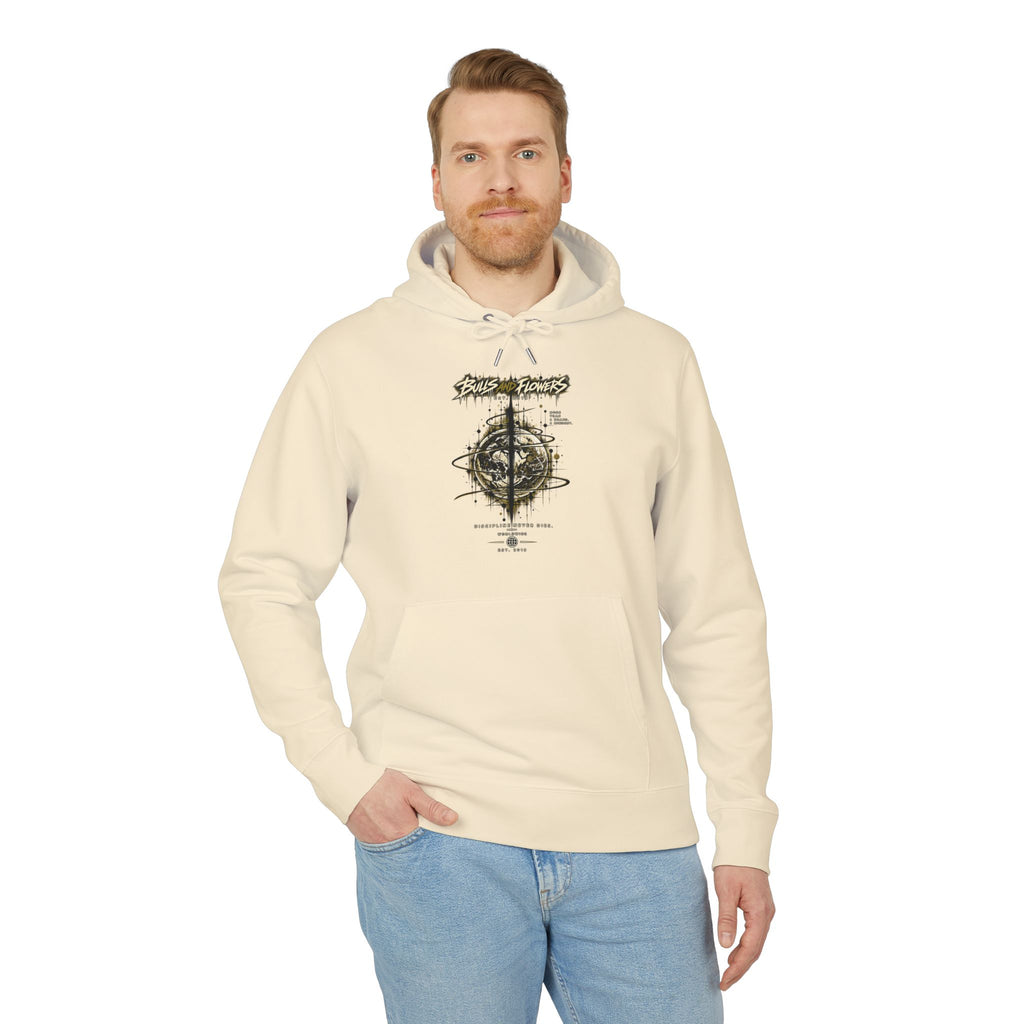 Skulls and Flowers Hoodie | Graphic Streetwear, Vintage Gothic Design
