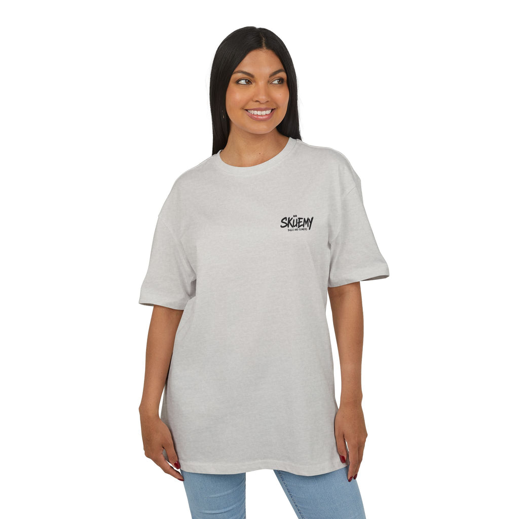 BaF Sküemy Cyber Skull Tee | Graphic Skull Techwear Shirt