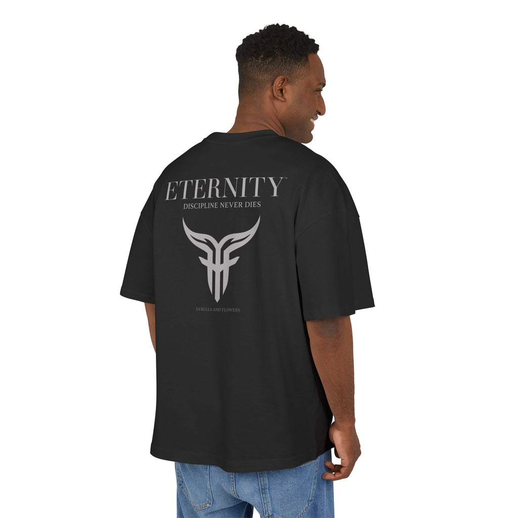 Eternity Minimal Logo T-Shirt | Monochrome Serif Typography