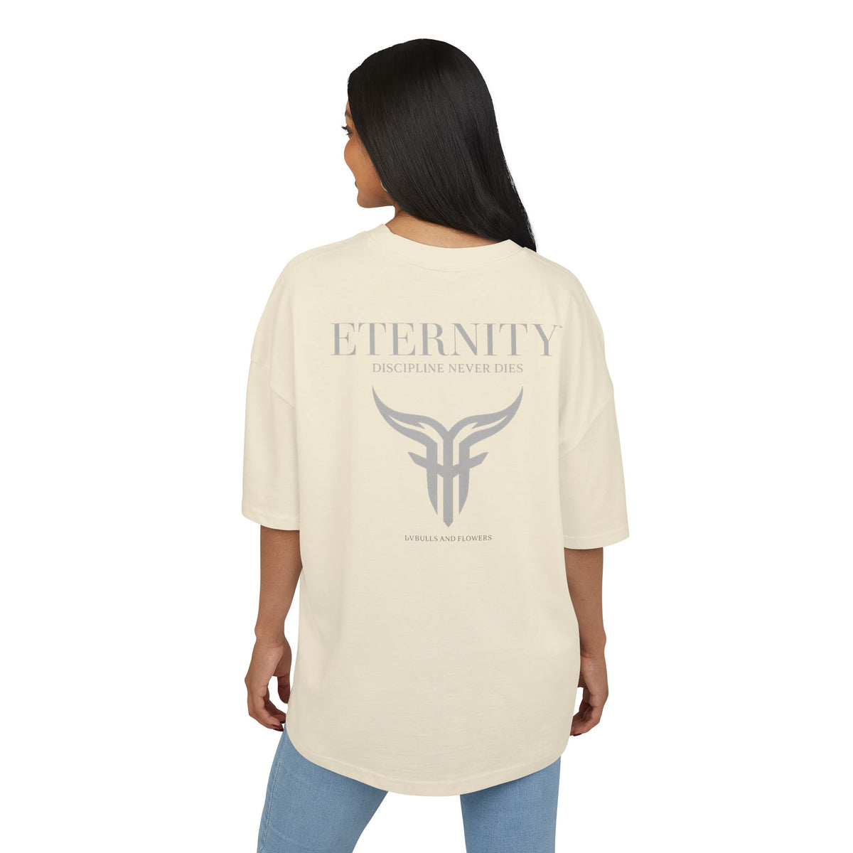 Eternity Minimal Logo T-Shirt | Monochrome Serif Typography