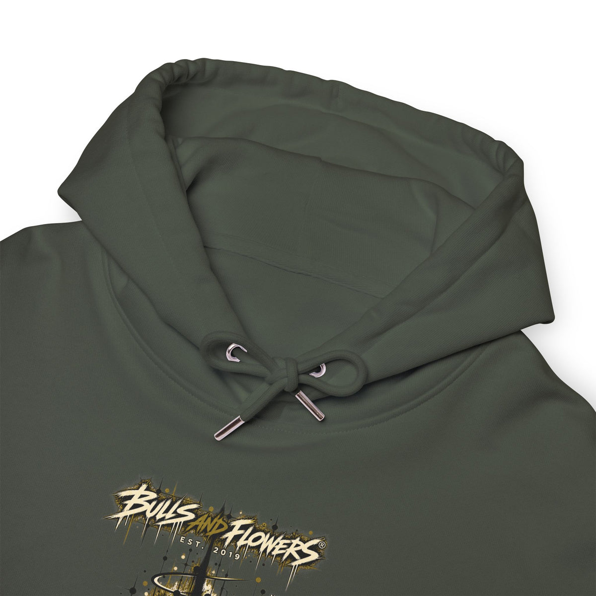 Skulls and Flowers Hoodie | Graphic Streetwear, Vintage Gothic Design