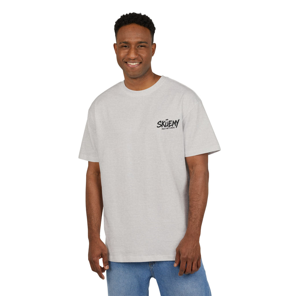 BaF Sküemy Cyber Skull Tee | Graphic Skull Techwear Shirt