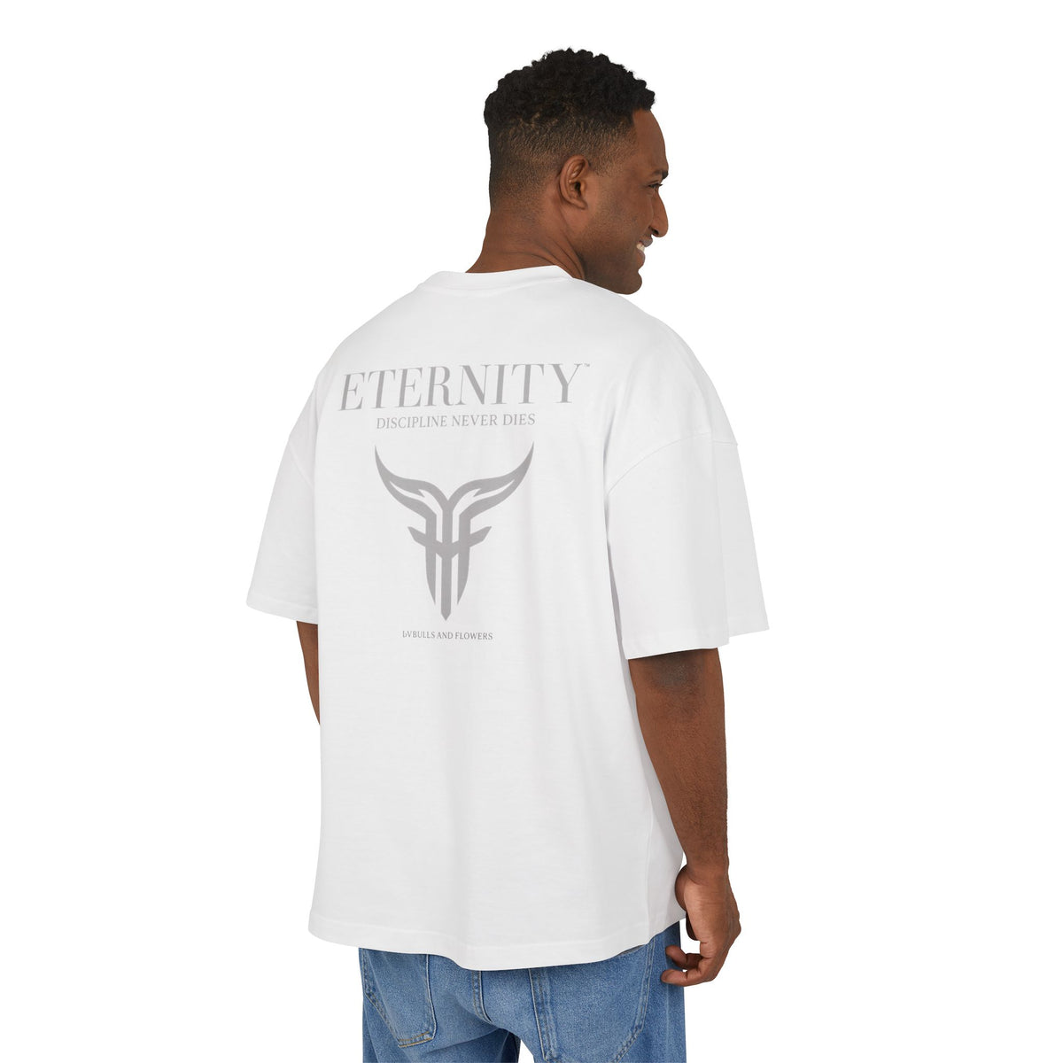 Eternity Minimal Logo T-Shirt | Monochrome Serif Typography