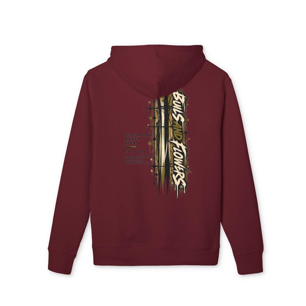 Skulls and Flowers Hoodie | Graphic Streetwear, Vintage Gothic Design