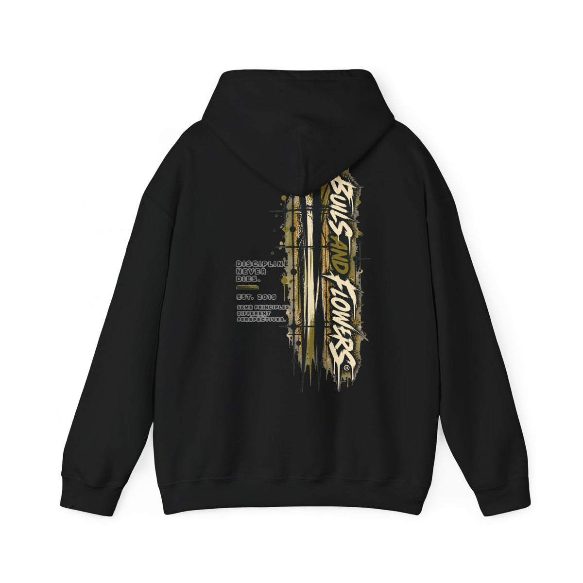 Distressed Compass Skull Hooded Sweatshirt | Grunge Nautical Graphic