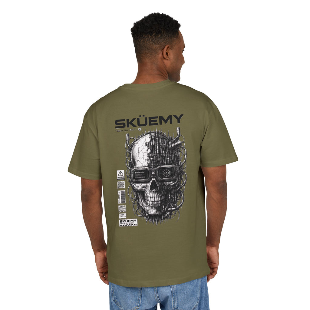 BaF SKÜEMY Cyber Skull Heavy Oversize Tee