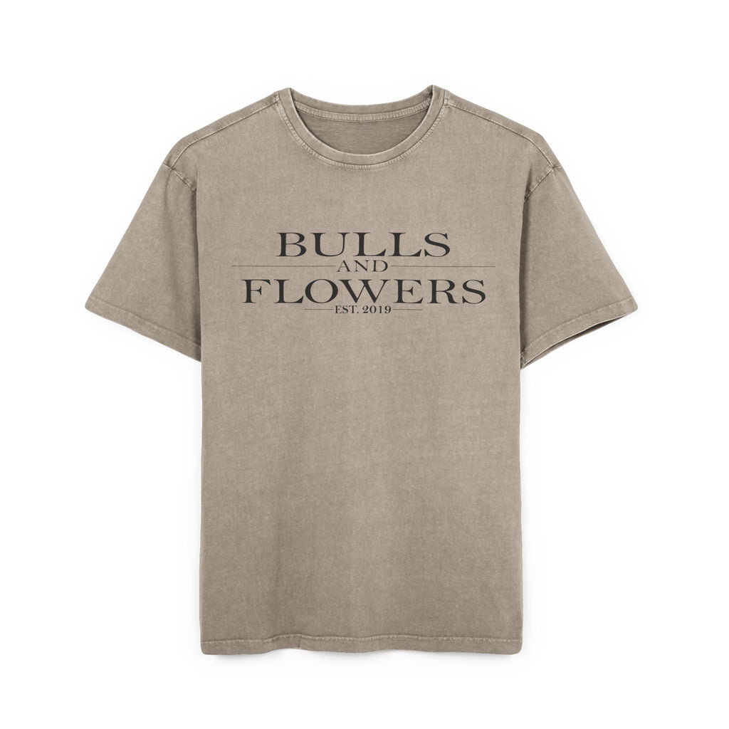 Men's Acid Washed Heavy Oversize Tee