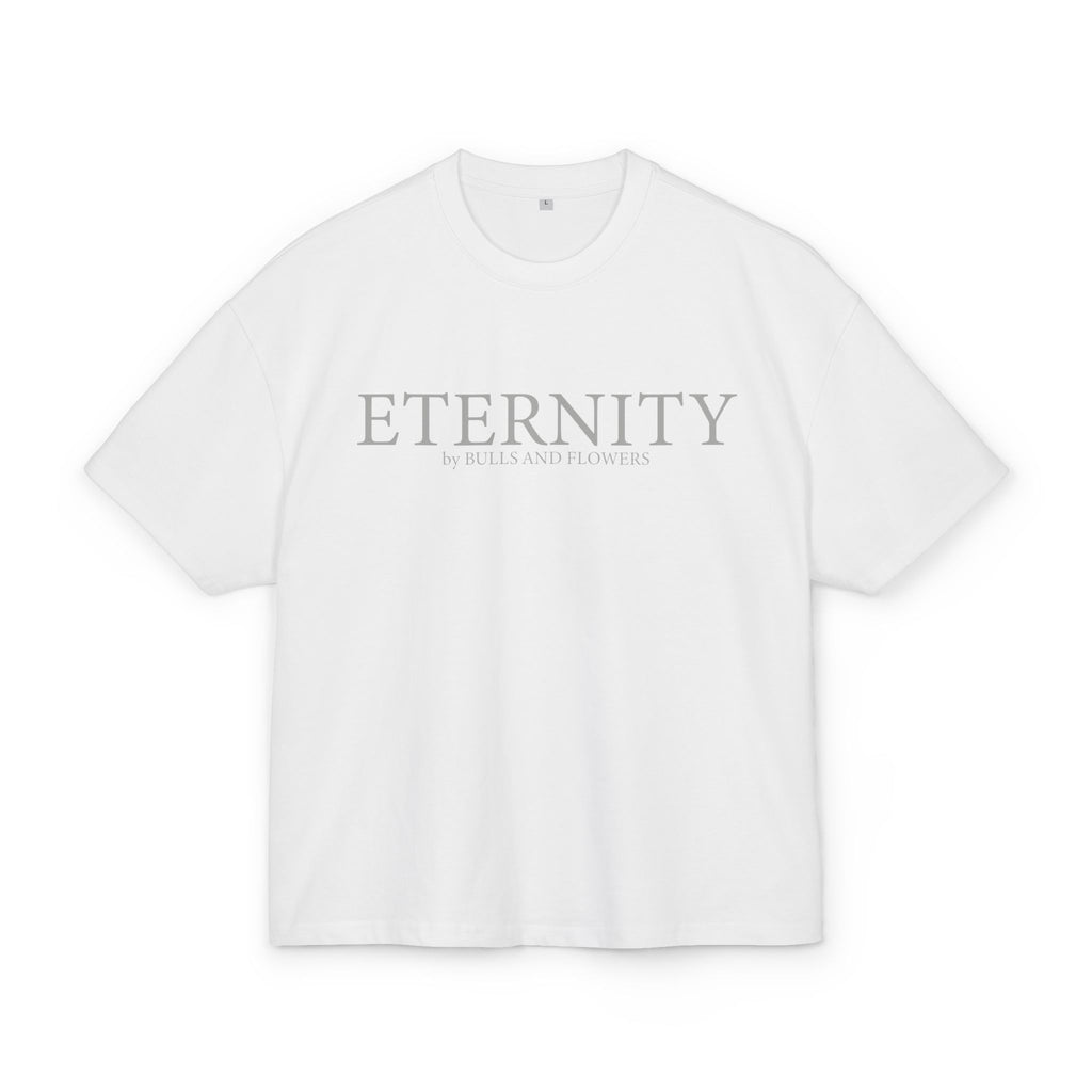 Eternity Minimal Logo T-Shirt | Monochrome Serif Typography