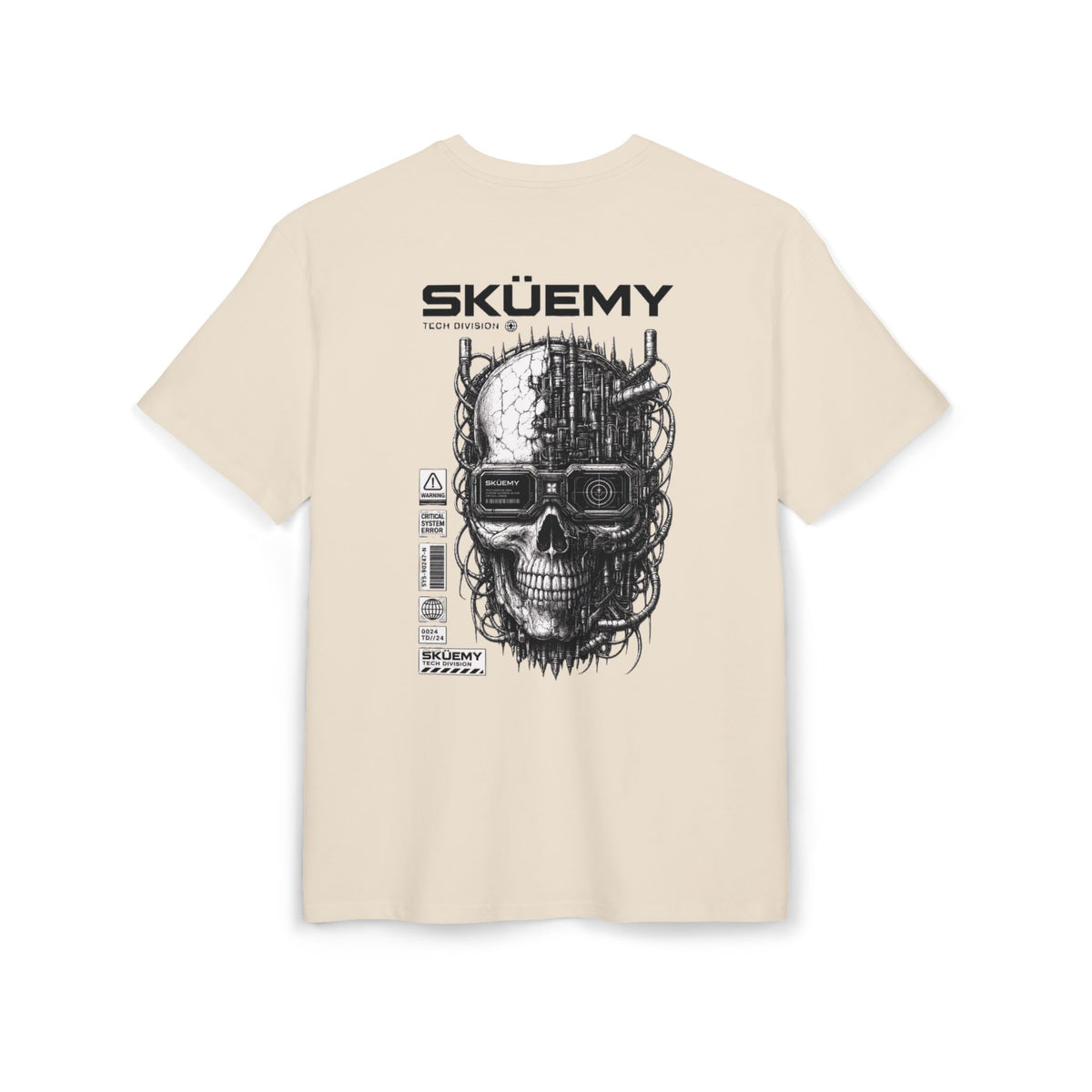 BaF SKÜEMY Cyber Skull Heavy Oversize Tee