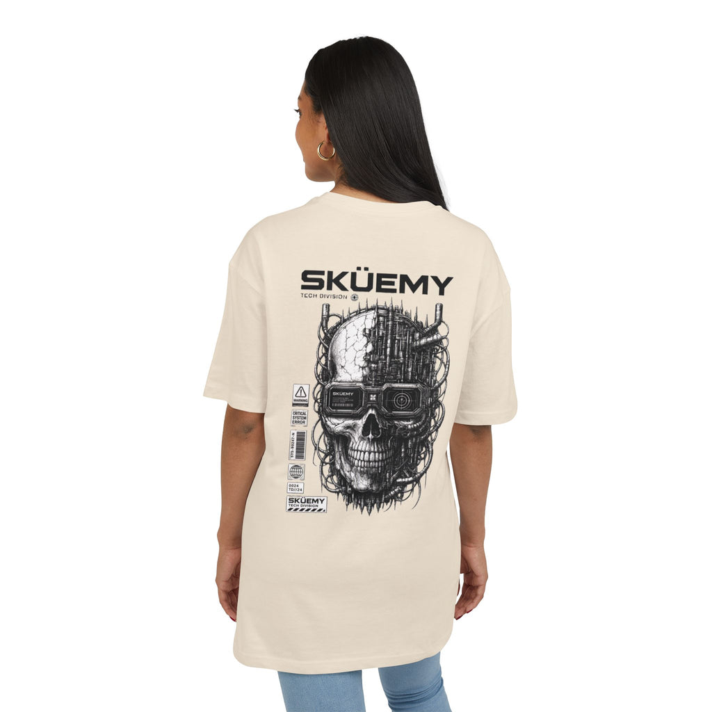 BaF Sküemy Cyber Skull Tee | Graphic Skull Techwear Shirt