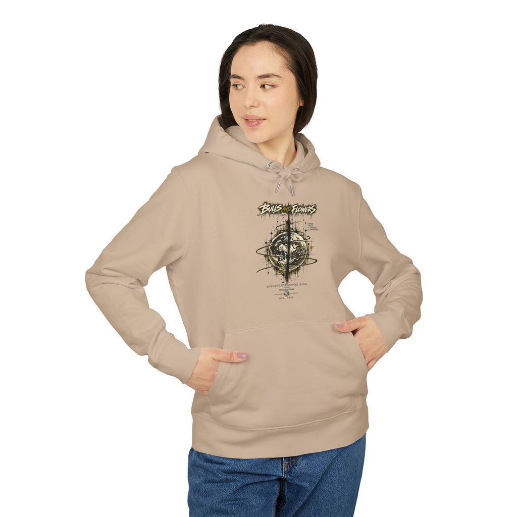 Skulls and Flowers Hoodie | Graphic Streetwear, Vintage Gothic Design