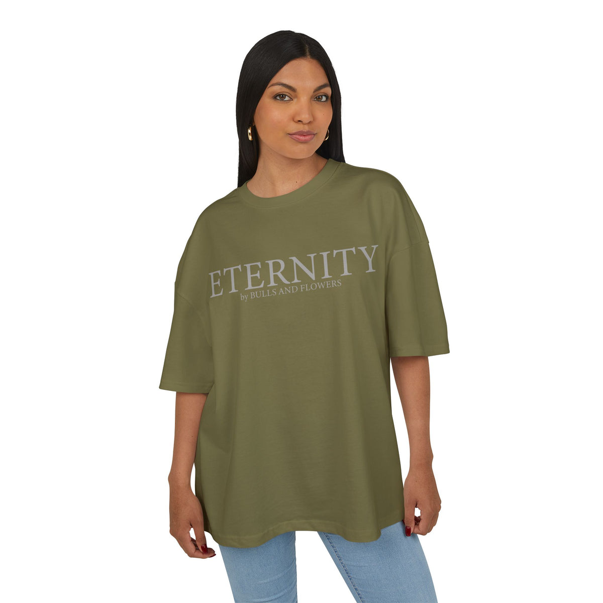 Eternity Minimal Logo T-Shirt | Monochrome Serif Typography