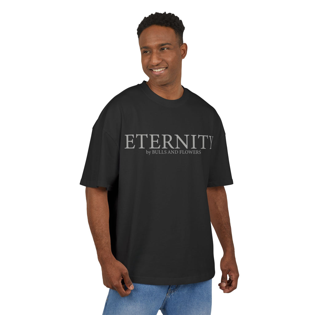 Eternity Minimal Logo T-Shirt | Monochrome Serif Typography
