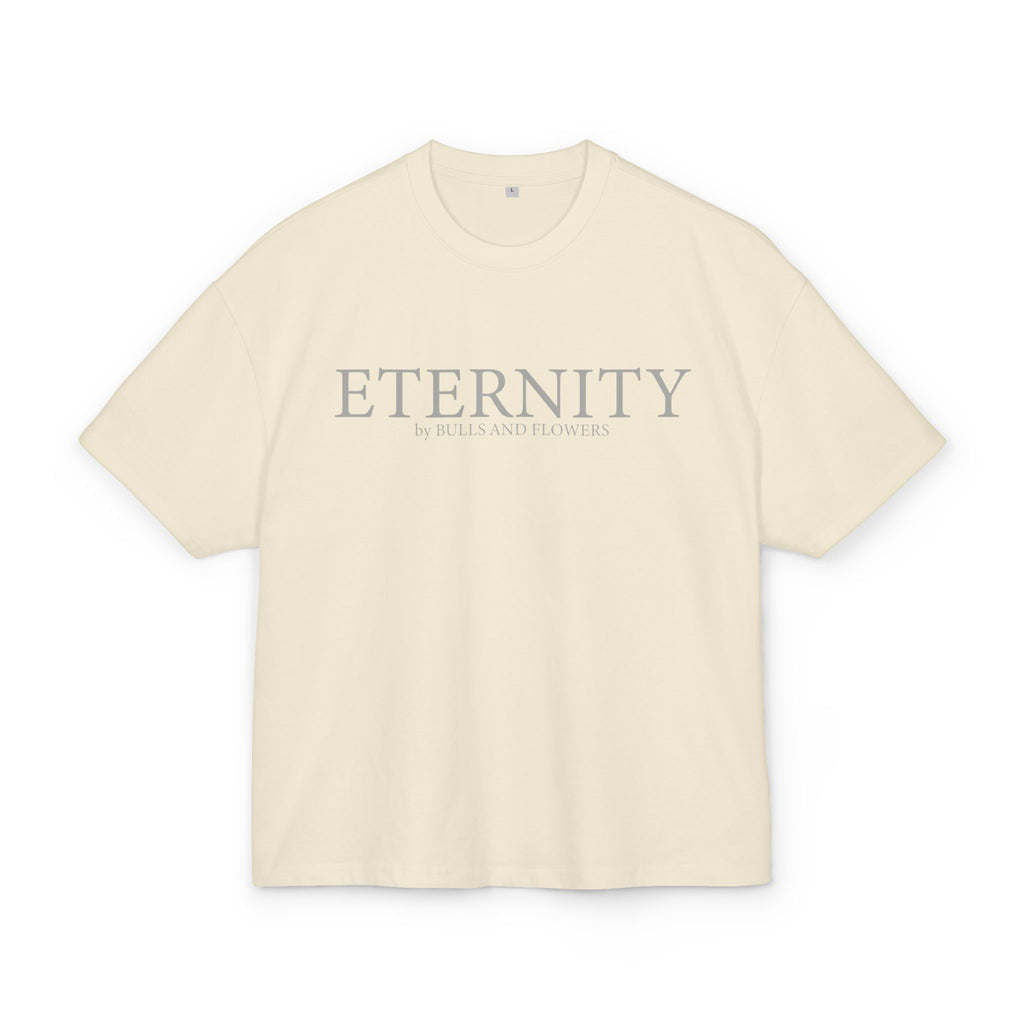 Eternity Minimal Logo T-Shirt | Monochrome Serif Typography