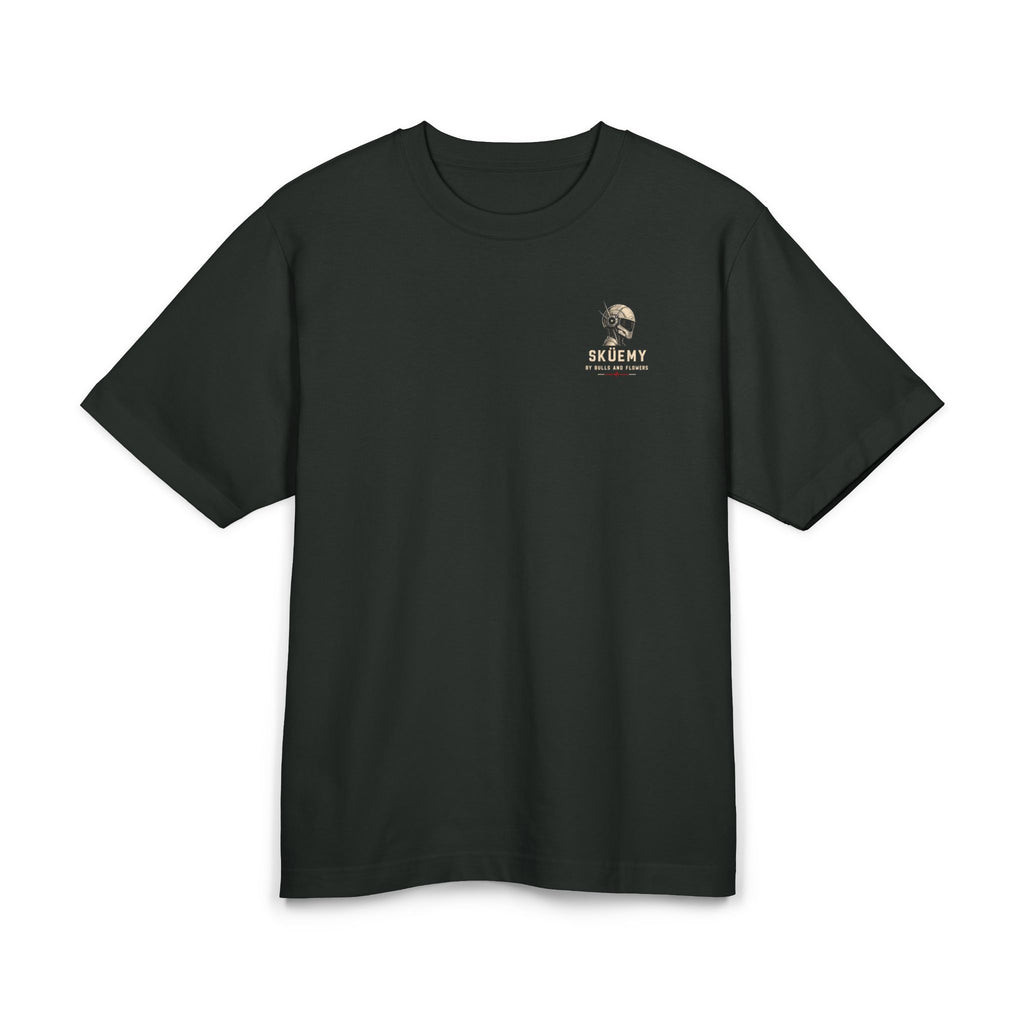 System Failure Robot Graphic Tee | Cyberpunk Helmet Tech Design