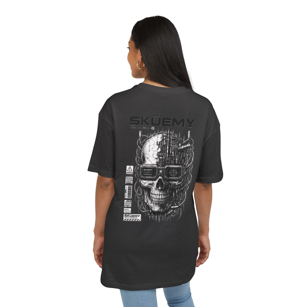 BaF SKÜEMY Cyber Skull Heavy Oversize Tee