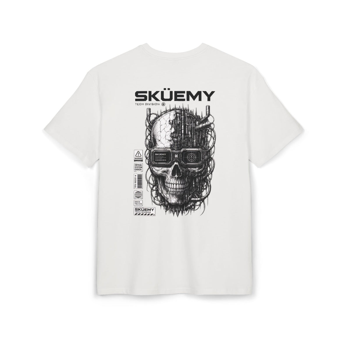 BaF SKÜEMY Cyber Skull 重磅廓形 T 恤