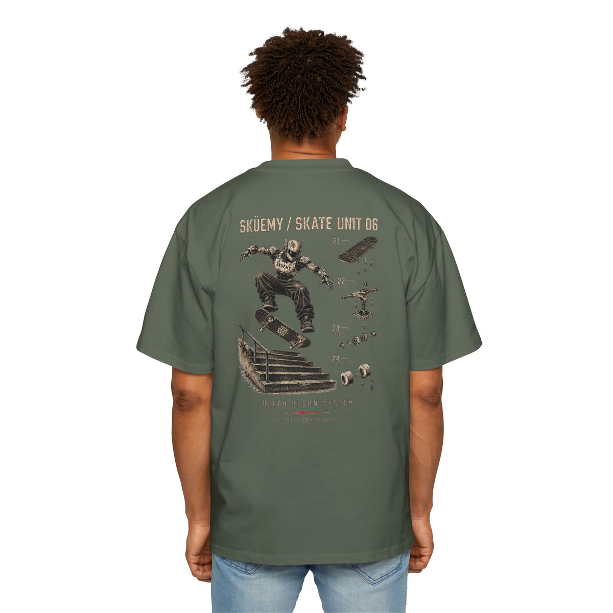 BaF SKÜEMY Unit-06 Oversize Skate Tee