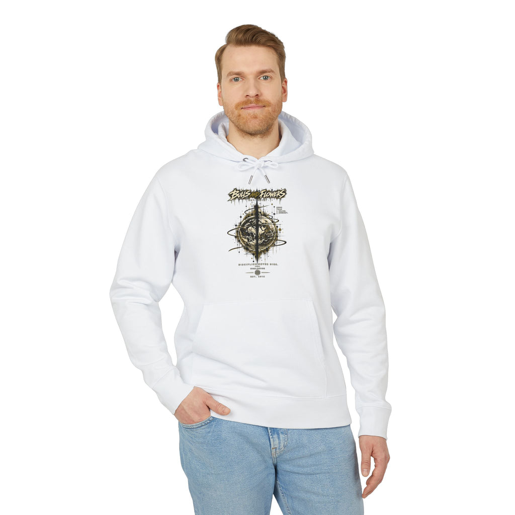Skulls and Flowers Hoodie | Graphic Streetwear, Vintage Gothic Design