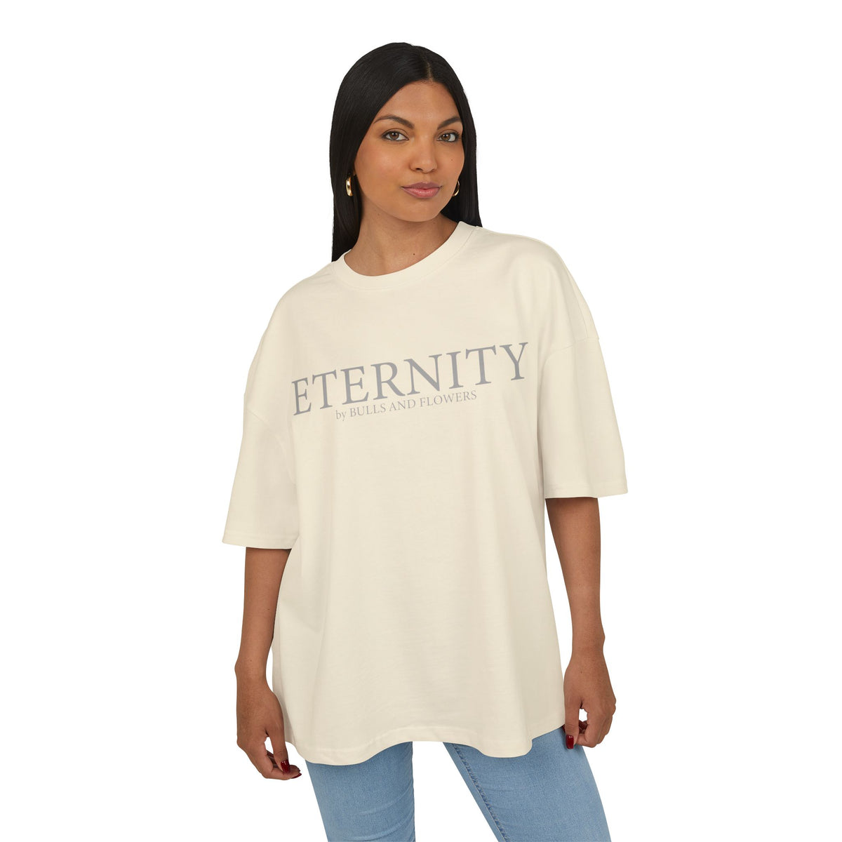 Eternity Minimal Logo T-Shirt | Monochrome Serif Typography