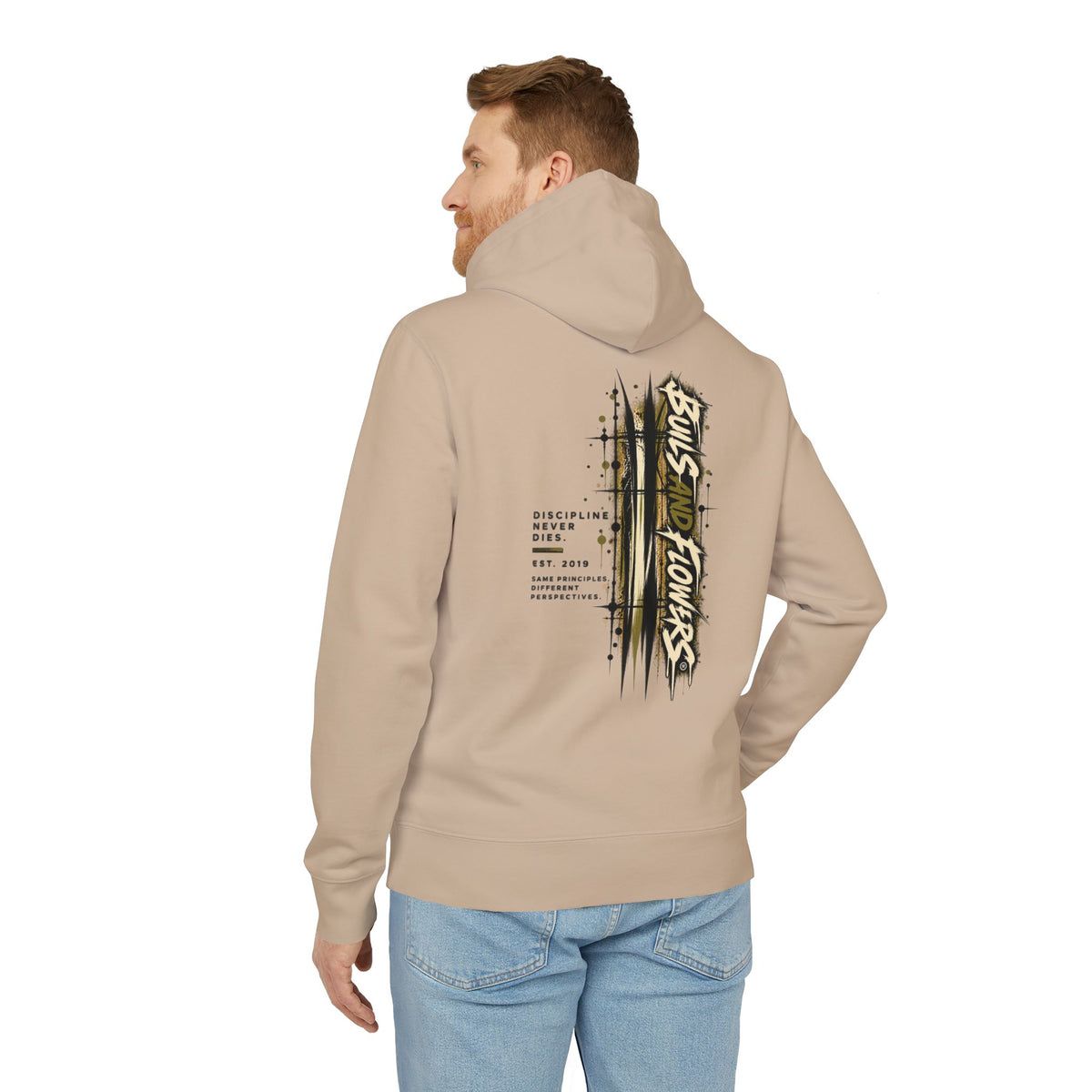 Skulls and Flowers Hoodie | Graphic Streetwear, Vintage Gothic Design