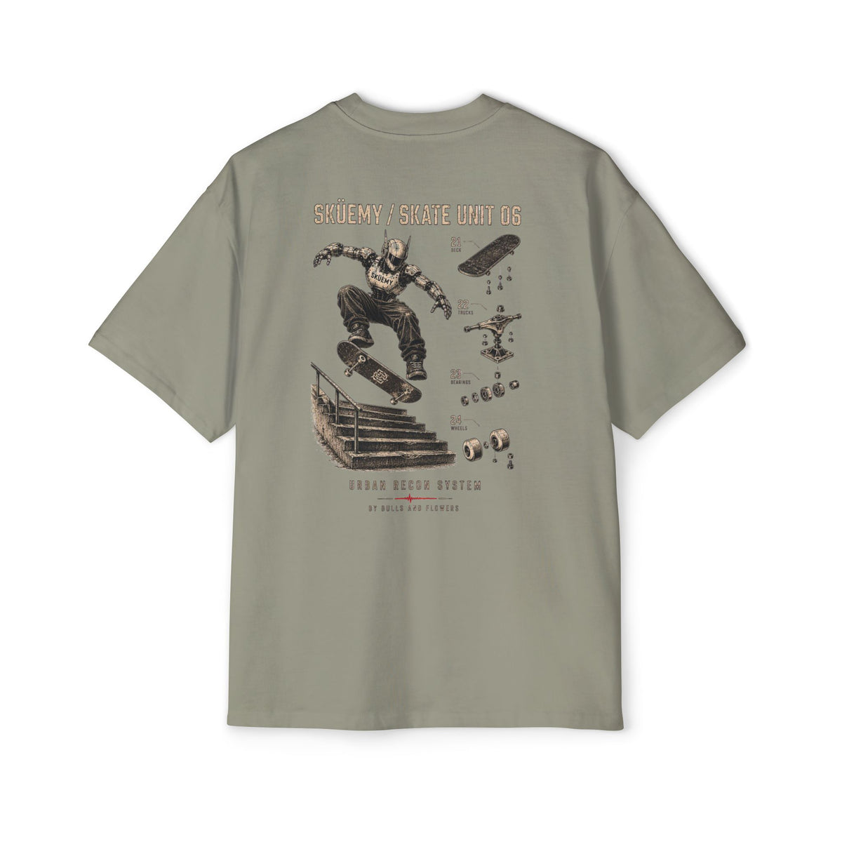 BaF SKÜEMY Unit-06 Oversize Skate Tee