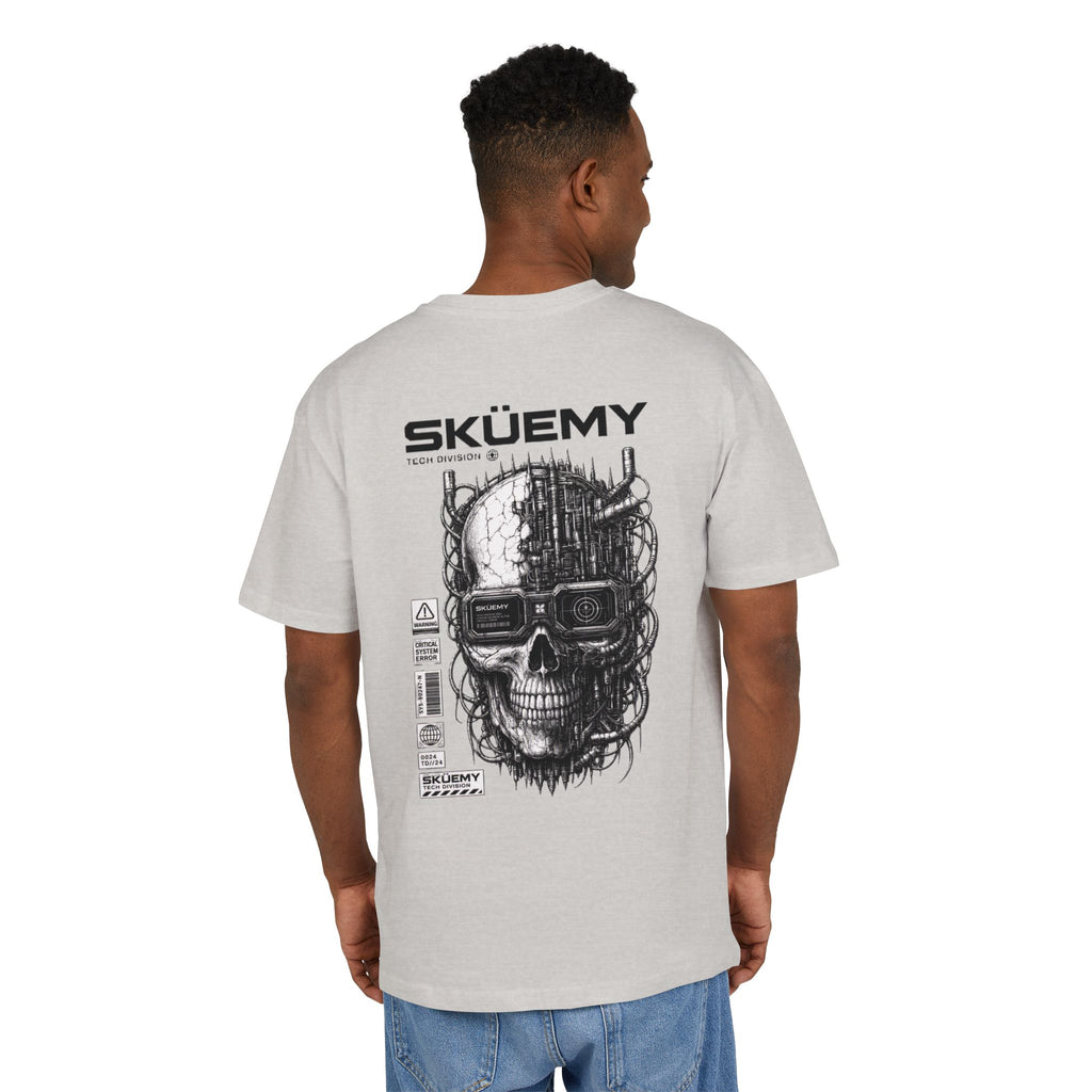 BaF Sküemy Cyber Skull Tee | Graphic Skull Techwear Shirt
