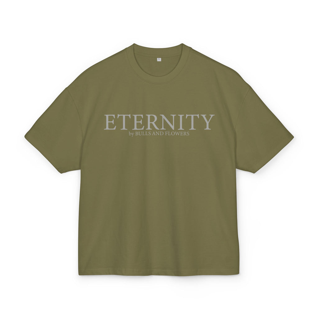 Eternity Minimal Logo T-Shirt | Monochrome Serif Typography