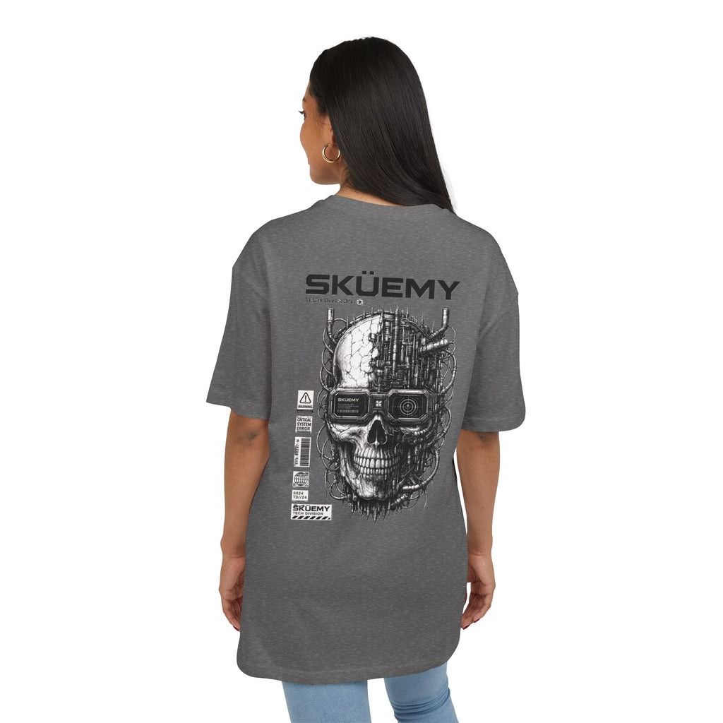 BaF Sküemy Cyber Skull Tee | Graphic Skull Techwear Shirt