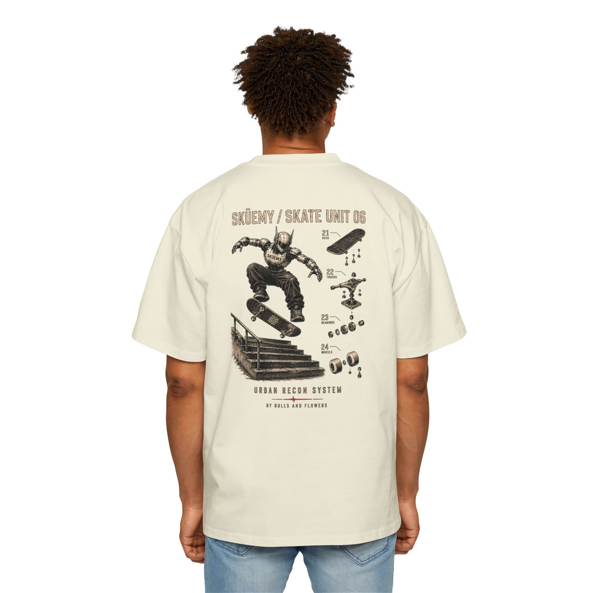 BaF SKÜEMY Unit-06 Oversize Skate Tee