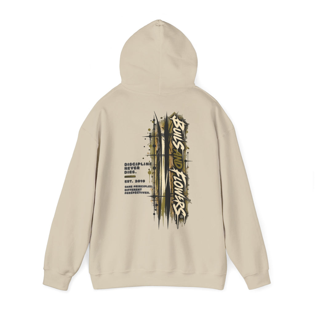 Distressed Compass Skull Hooded Sweatshirt | Grunge Nautical Graphic