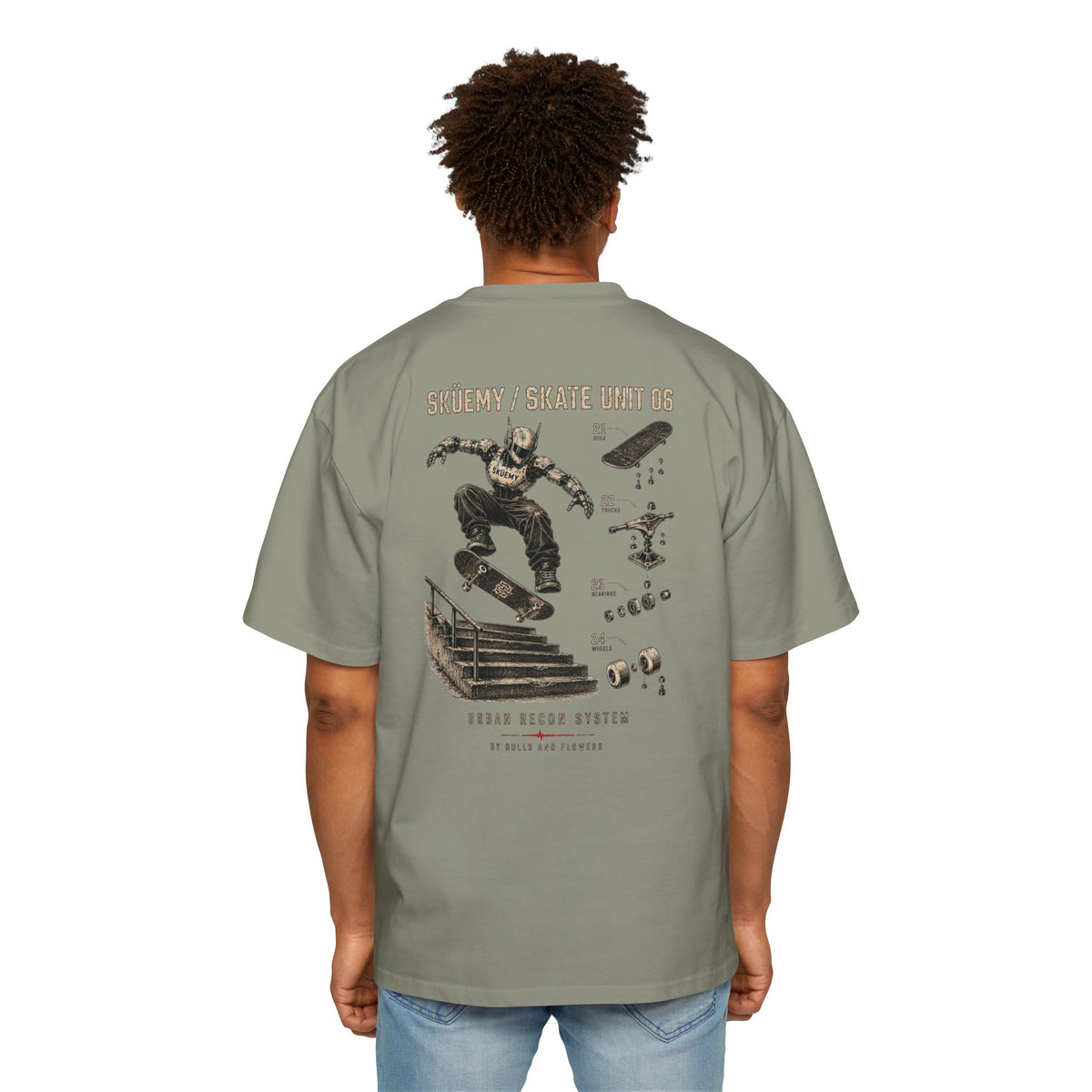 BaF SKÜEMY Unit-06 Oversize Skate Tee