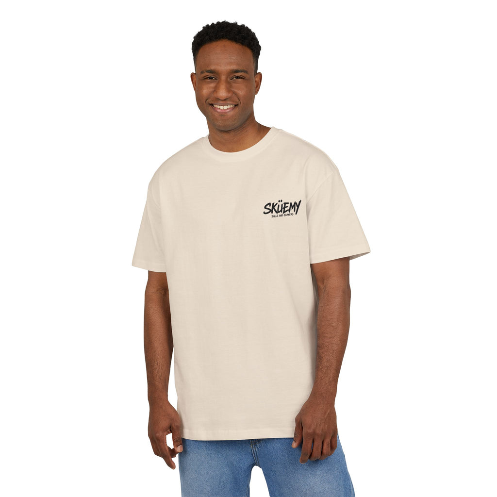 BaF SKÜEMY Cyber Skull Heavy Oversize Tee