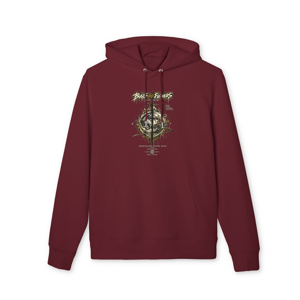 Skulls and Flowers Hoodie | Graphic Streetwear, Vintage Gothic Design