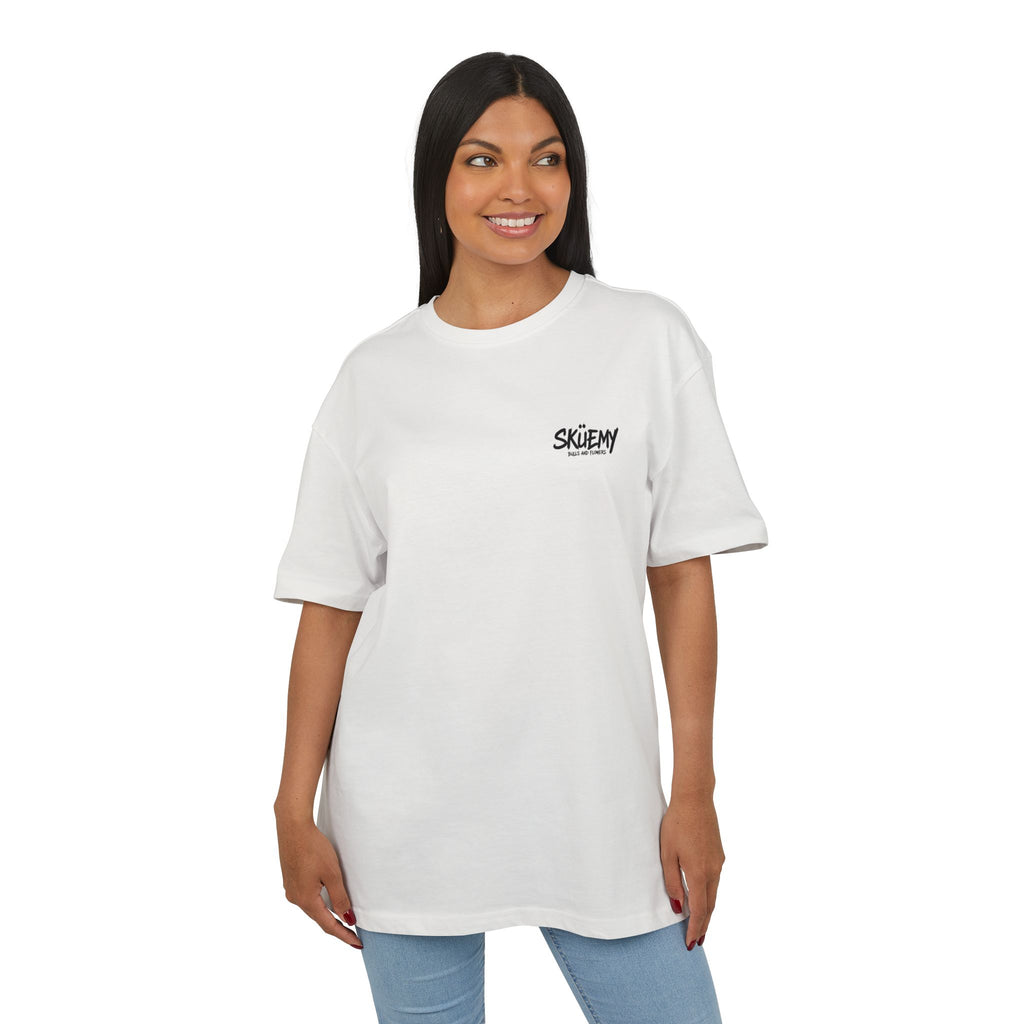 BaF SKÜEMY Cyber Skull Heavy Oversize Tee