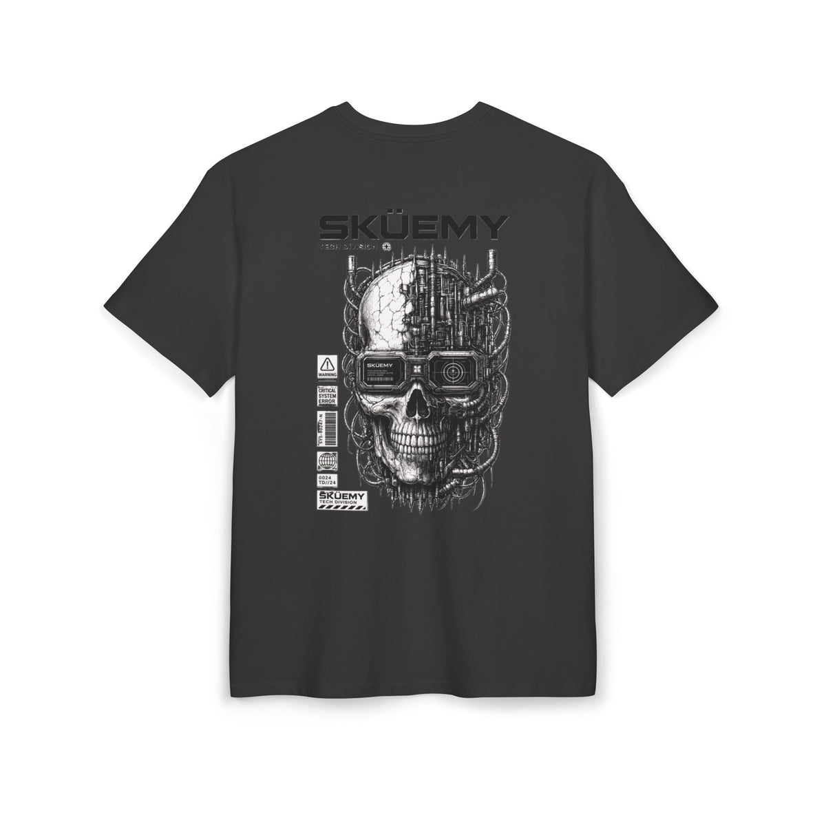 BaF SKÜEMY Cyber Skull Heavy Oversize Tee