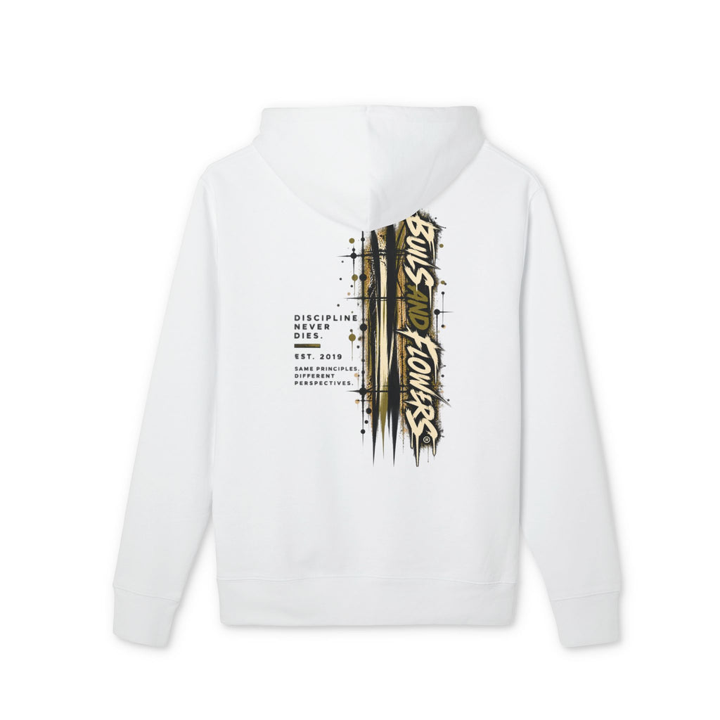 Skulls and Flowers Hoodie | Graphic Streetwear, Vintage Gothic Design