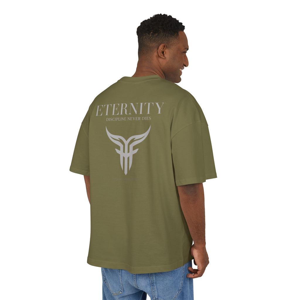 Eternity Minimal Logo T-Shirt | Monochrome Serif Typography