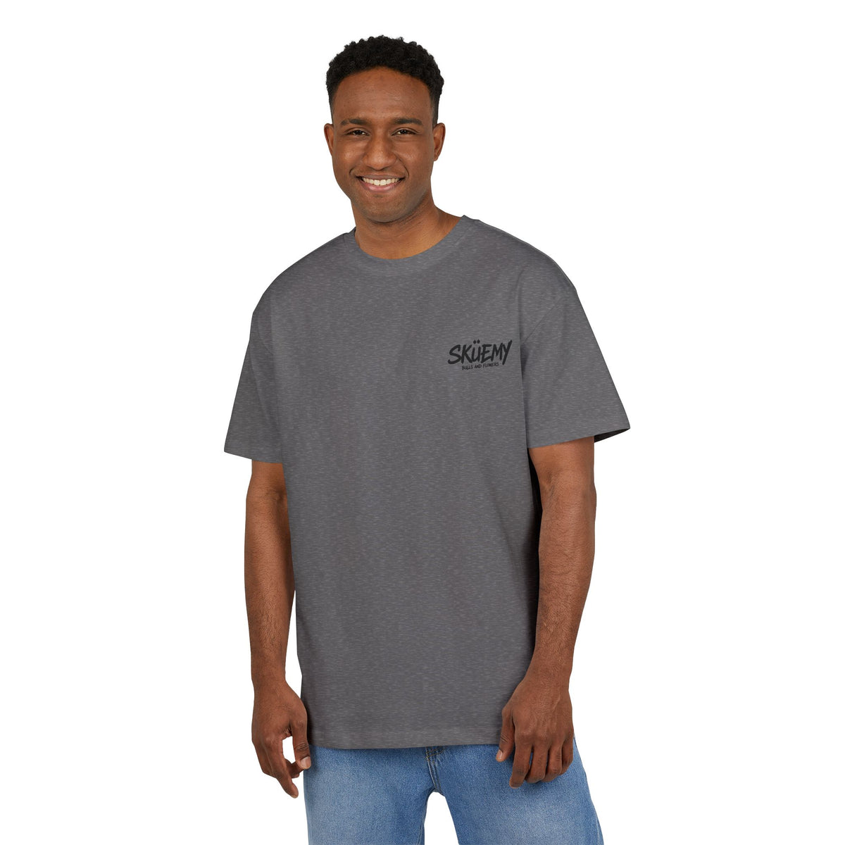 BaF Sküemy Cyber Skull Tee | Graphic Skull Techwear Shirt
