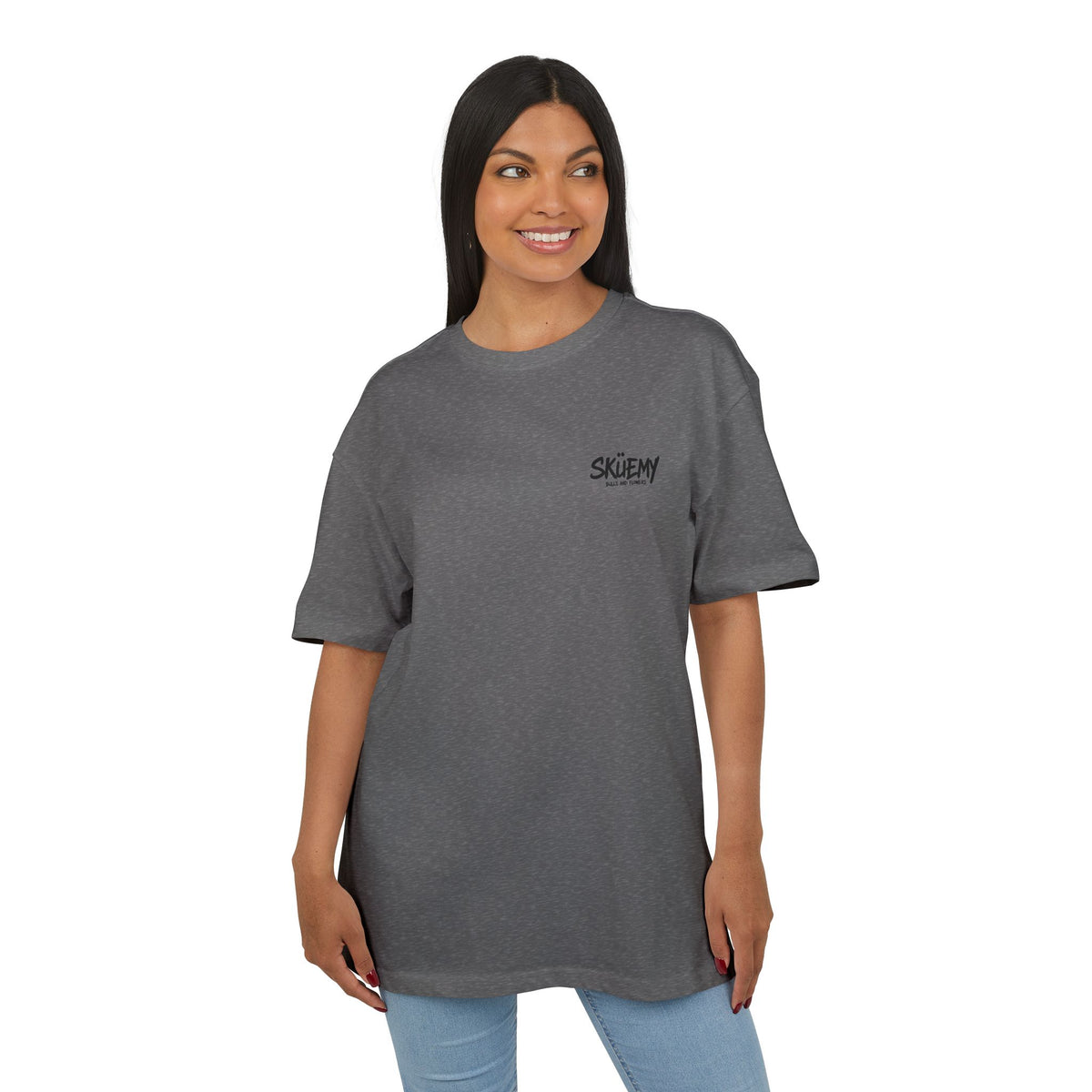 BaF Sküemy Cyber Skull Tee | Graphic Skull Techwear Shirt