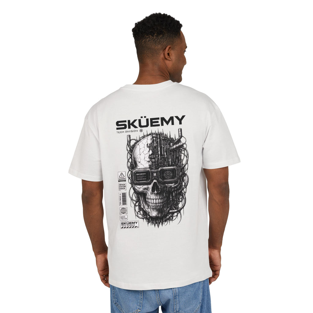 BaF SKÜEMY Cyber Skull Heavy Oversize Tee