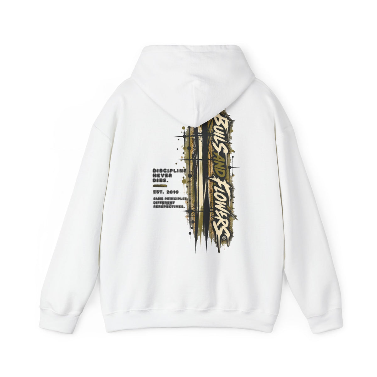 Distressed Compass Skull Hooded Sweatshirt | Grunge Nautical Graphic