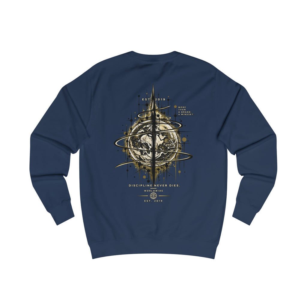 Abstract Compass  Sweatshirt | Geometric Nautical Graphic, Vintage Map Elements