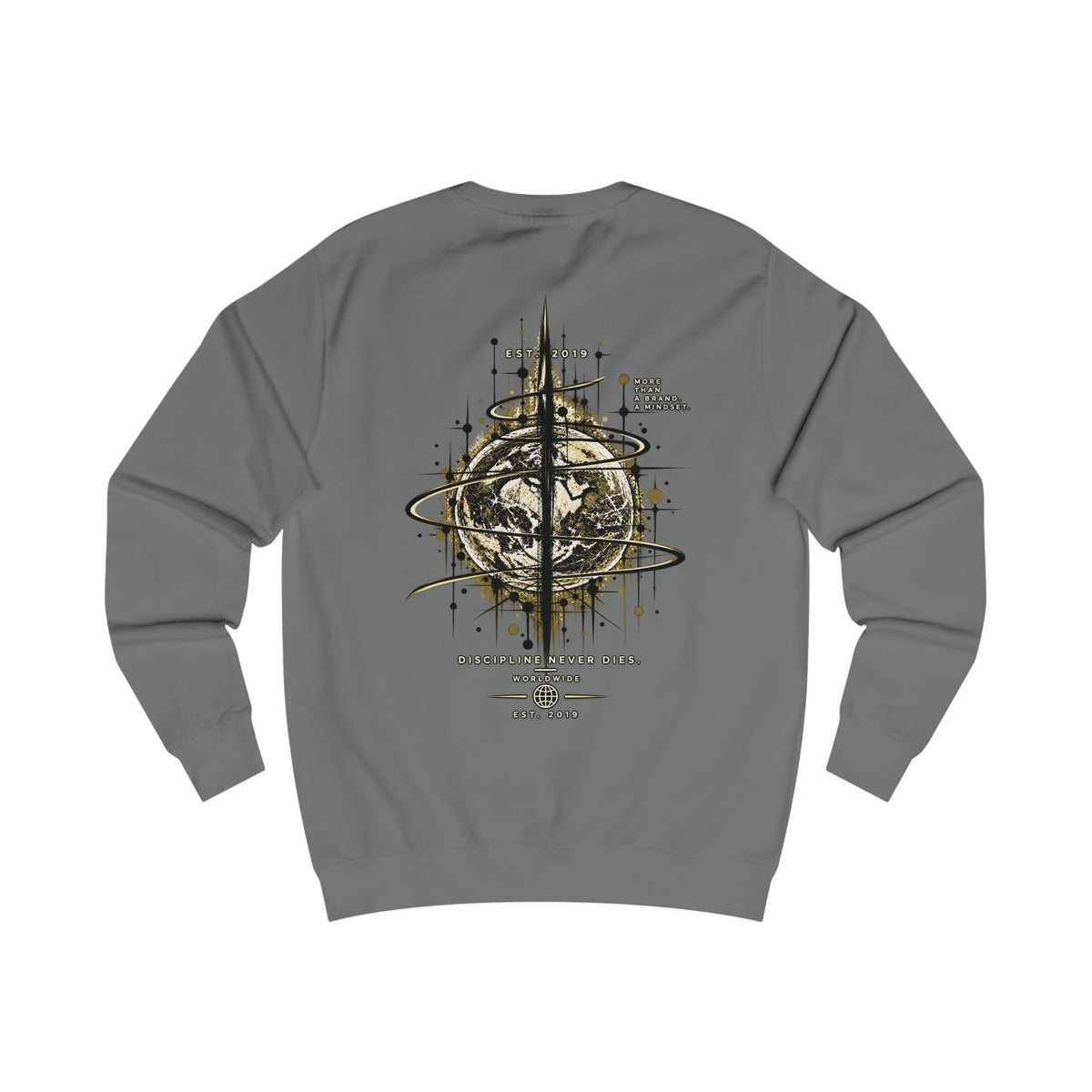 Abstract Compass  Sweatshirt | Geometric Nautical Graphic, Vintage Map Elements