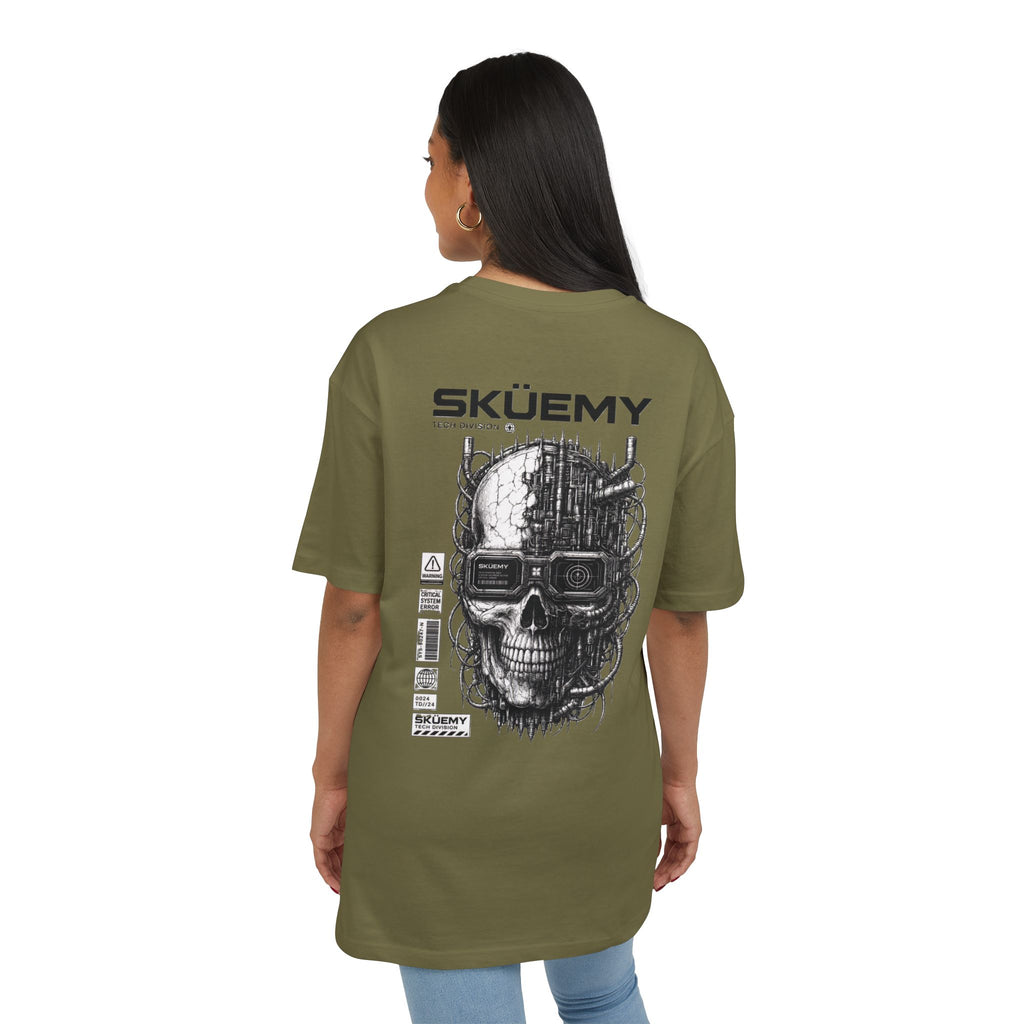 BaF SKÜEMY Cyber Skull Heavy Oversize Tee